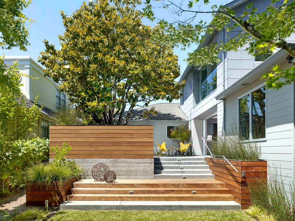 Patio - contemporary patio idea in San Francisco