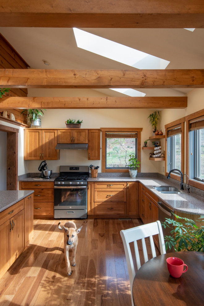 Inspiration for a rustic kitchen remodel in DC Metro