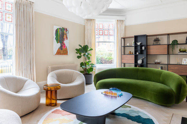 Twickenham modern-wohnbereich