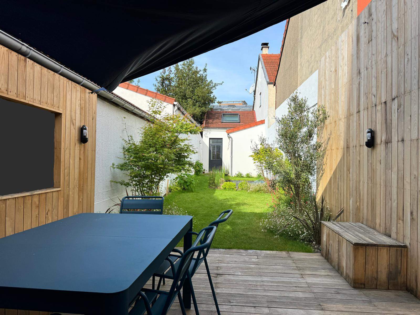 Création d'un jardin en ville