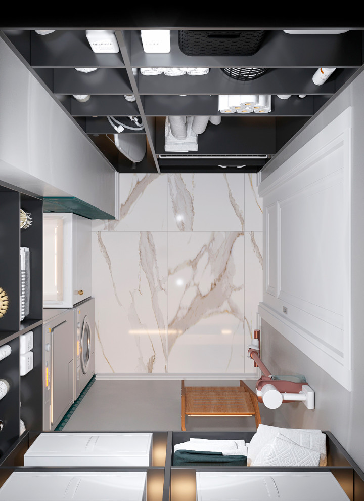 Дизайн четырёхкомнатной квартиры 116 кв.м в ЖК Символ