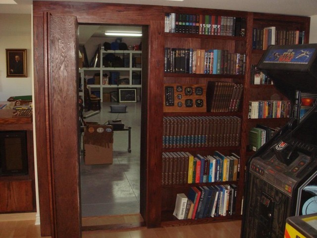 InvisiDoor Hidden Door Bookcase - Home Gym - by Custom ...