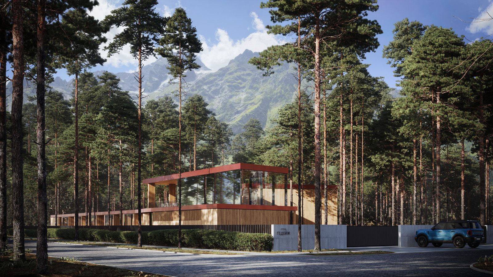 Отель в Теберде