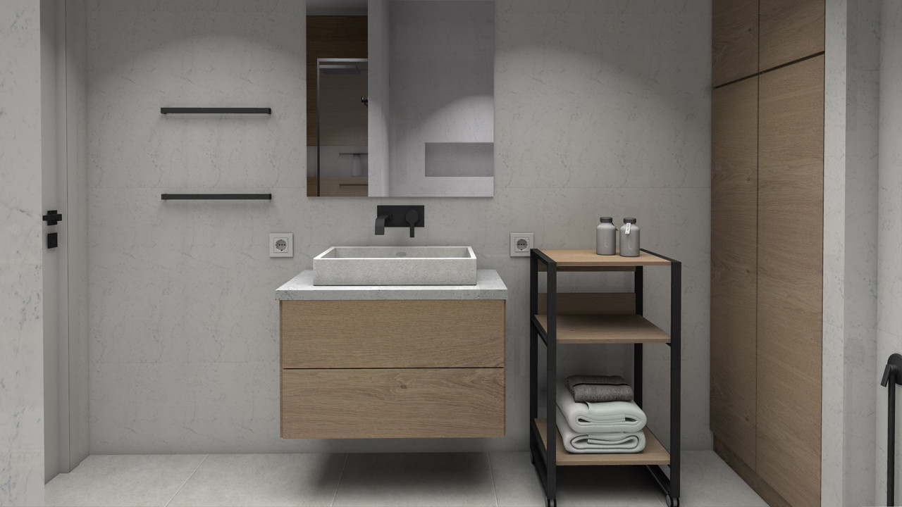 Проект квартиры в ЖК "Весенний" 98 кв м