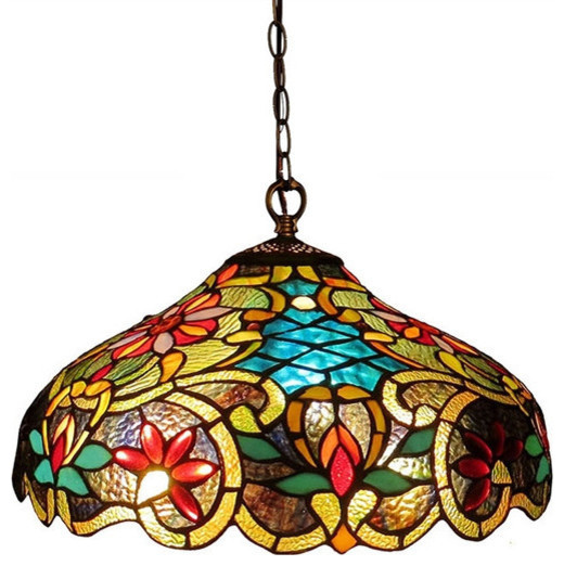 Leslie Victorian 2-Light Ceiling Pendant Fixture - Victorian - Pendant ...