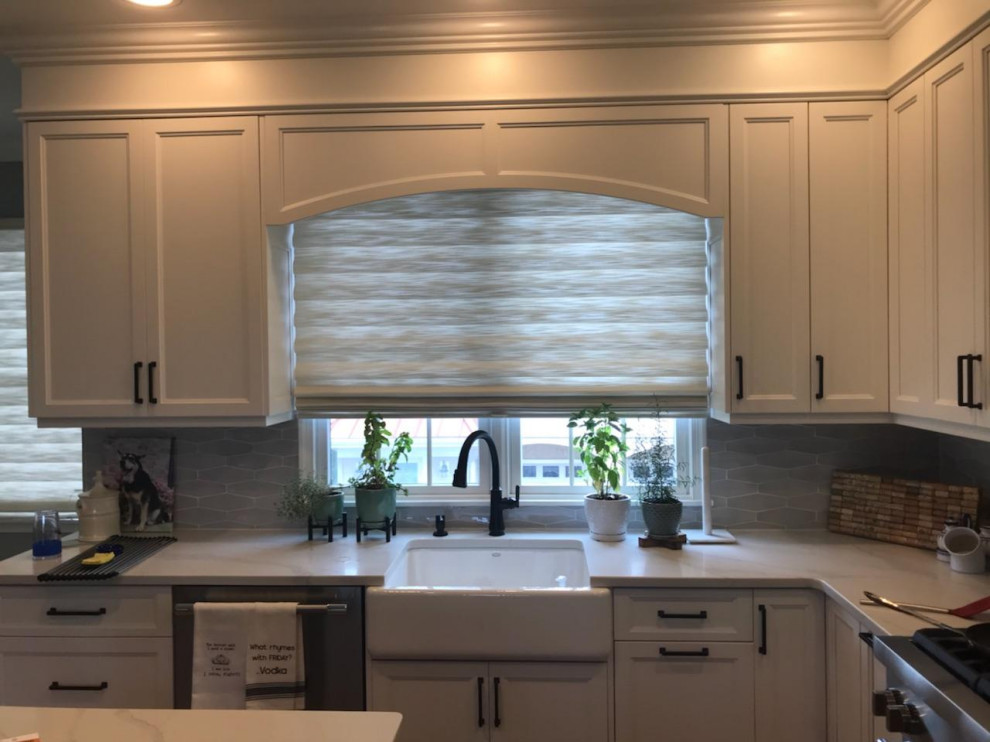 Alustra Vignette Modern Roman Shade