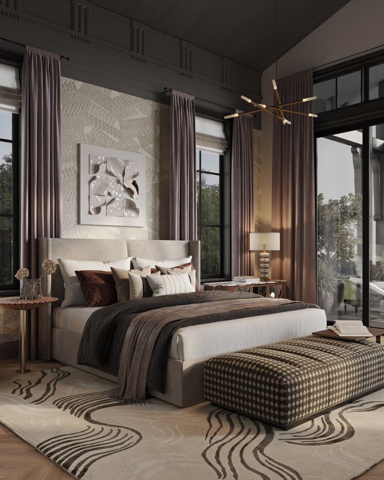 Inspiration for a transitional bedroom remodel in Nashville