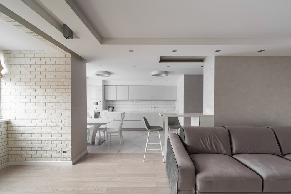 Реализованный проект. Квартира в современном стиле. ЖК Царицынский-2.