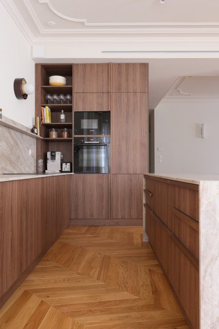Appartement Joffre transitional-kitchen