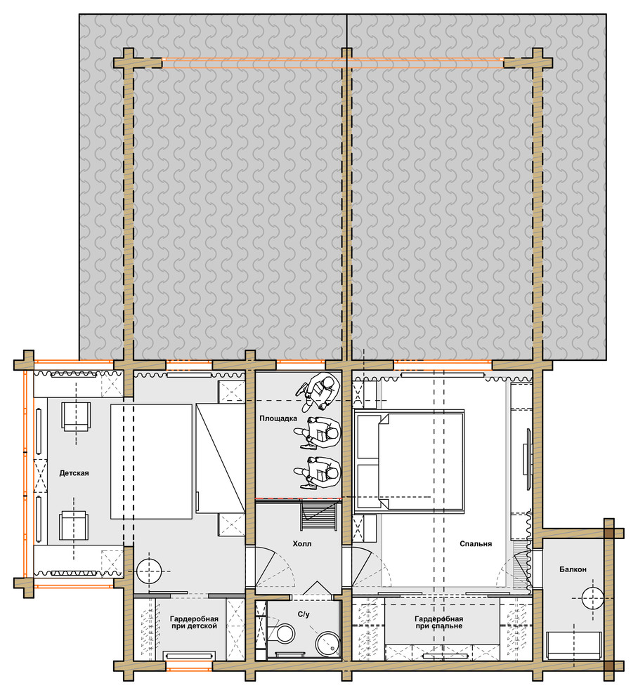 Urban country house_120м2