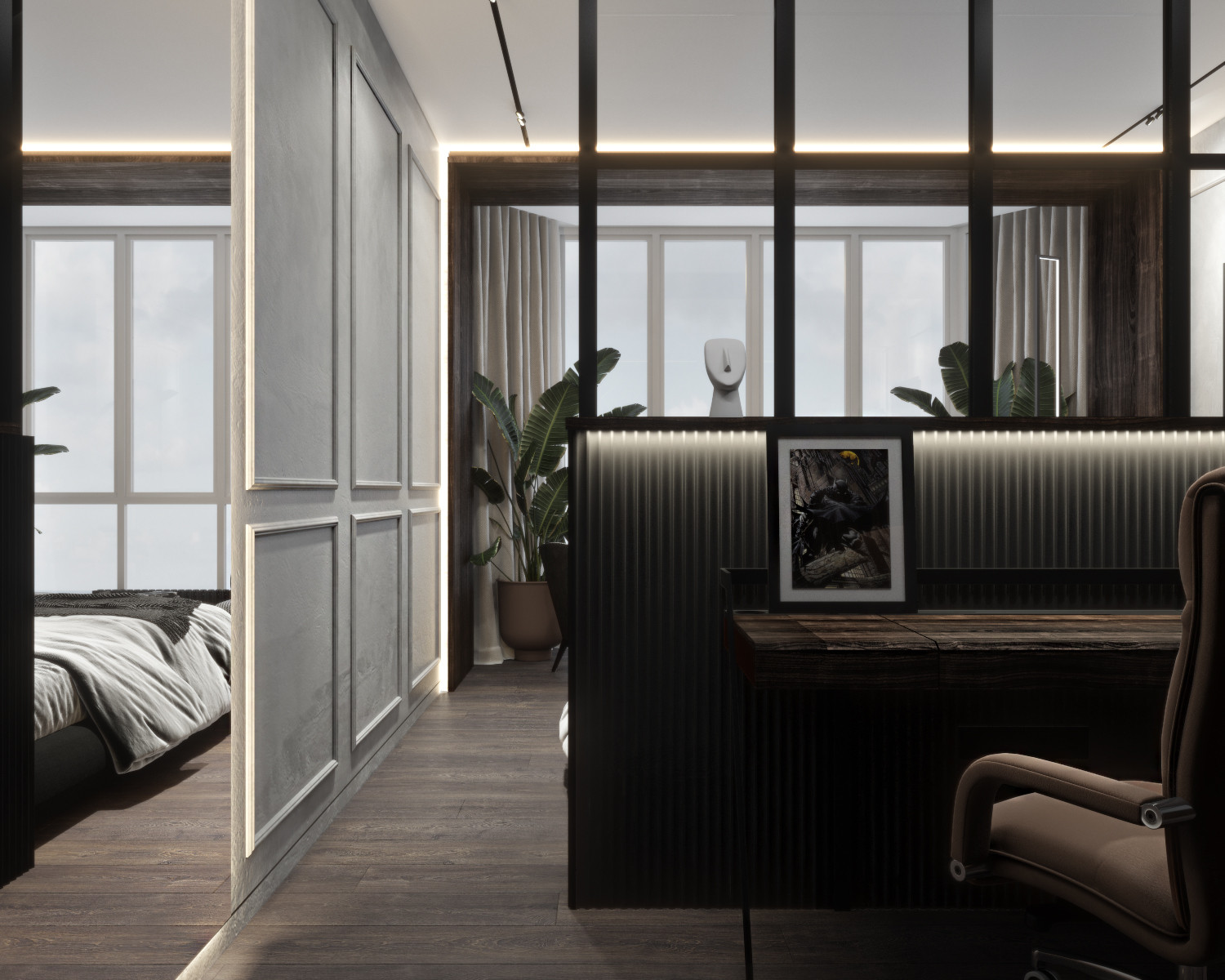 Мужская квартира