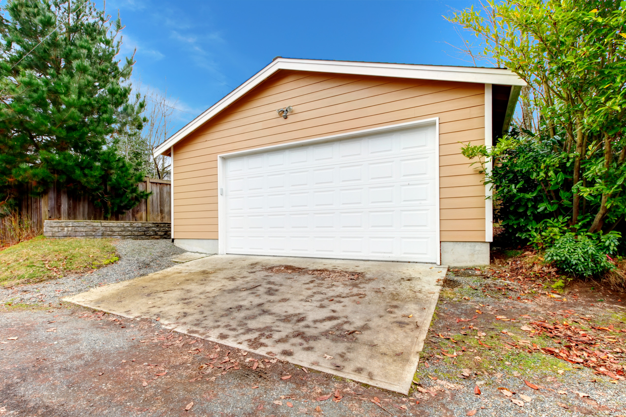 Example of a garage design in Calgary