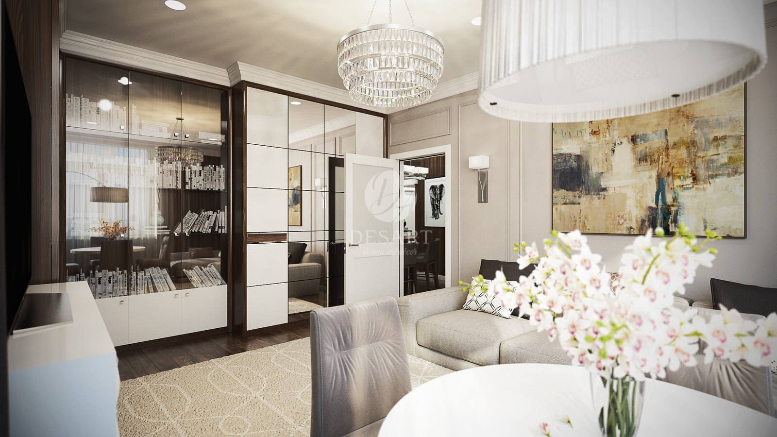 Проект квартиры. КВАРТИРА В ВЫХИНО