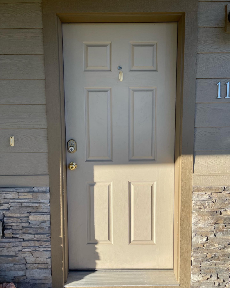 Front door install