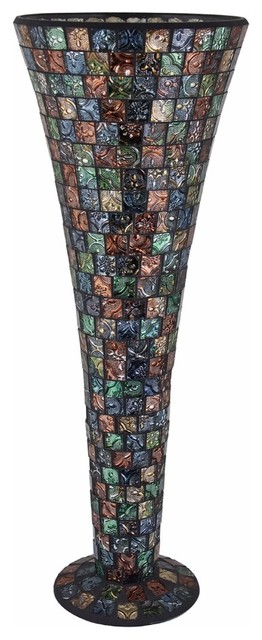 Mosaic Designed Modern Vase