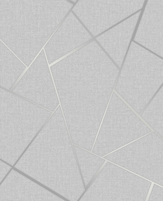 Quartz Silver Fractal Wallpaper Bolt