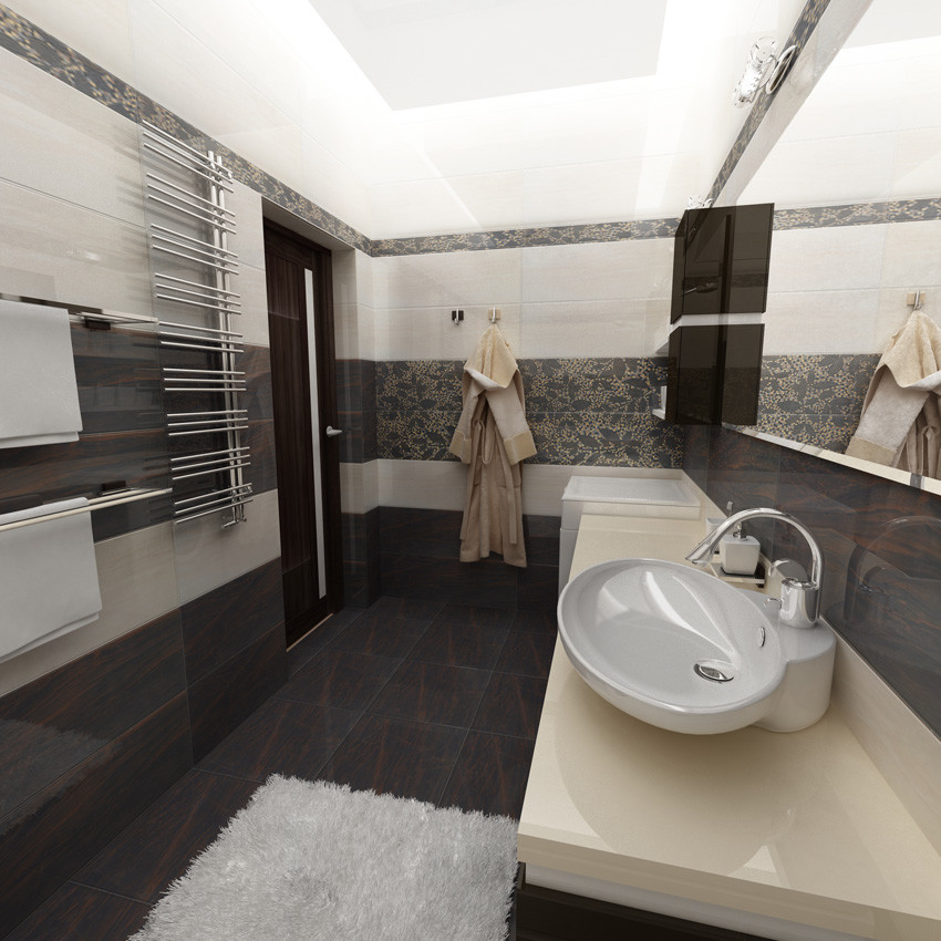 Интерьеры городской квартиры "Принт-модерн"