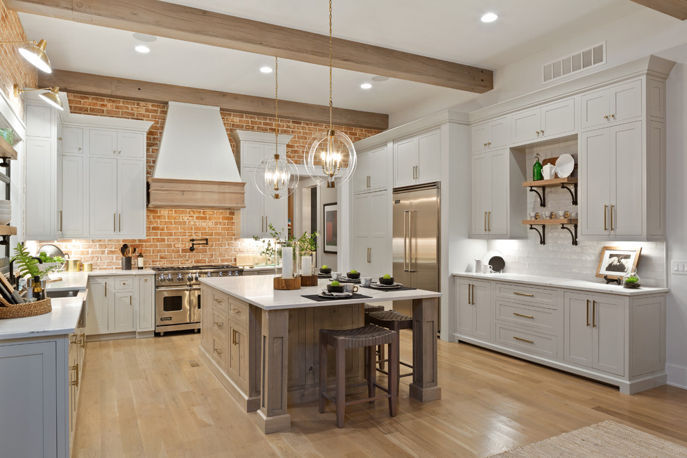 "The Woodburn" in Homearama 2018 - Farmhouse - Kitchen ...