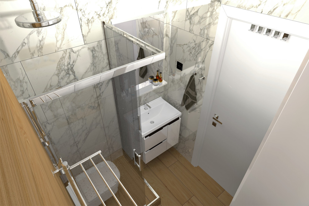 Визуализация санузла для заказчицы в Г.Санкт - Петербург.