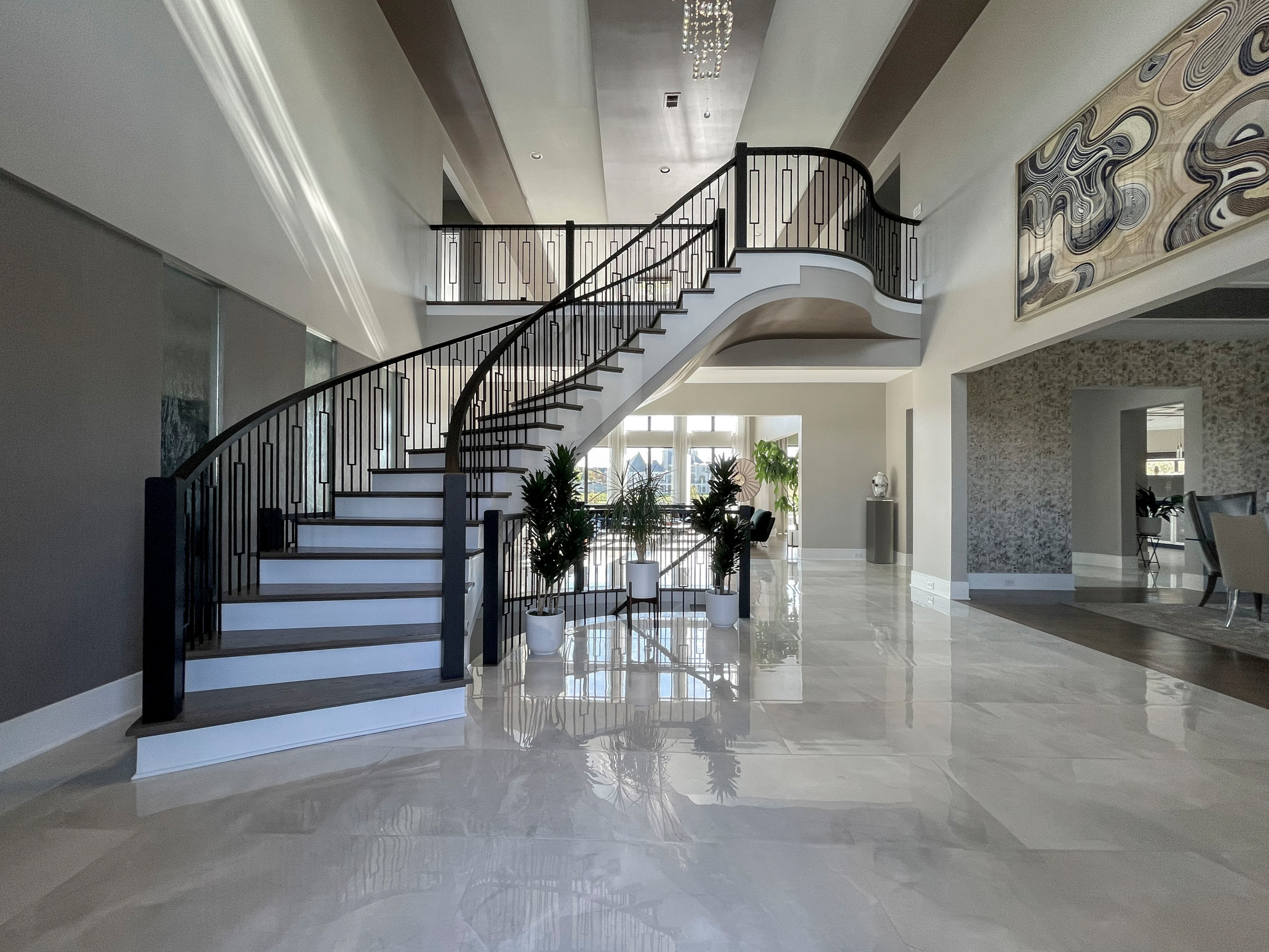 114_Striking Floating-Curved Staircase, Leesburg VA 20175