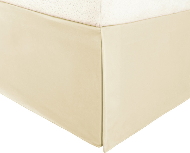 Greenland Home Burlap 100/% Polyester Platform Bed Skirt Drop 15/"