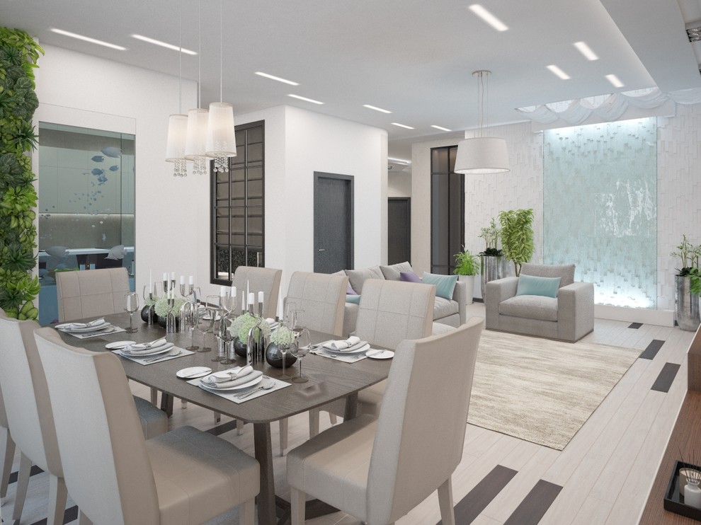 Интерьер квартиры (пентхаус)