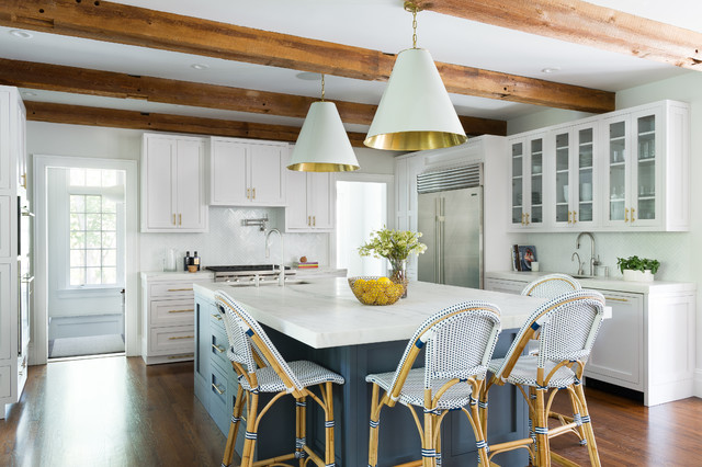 Hamptons Interiors coastal-kitchen
