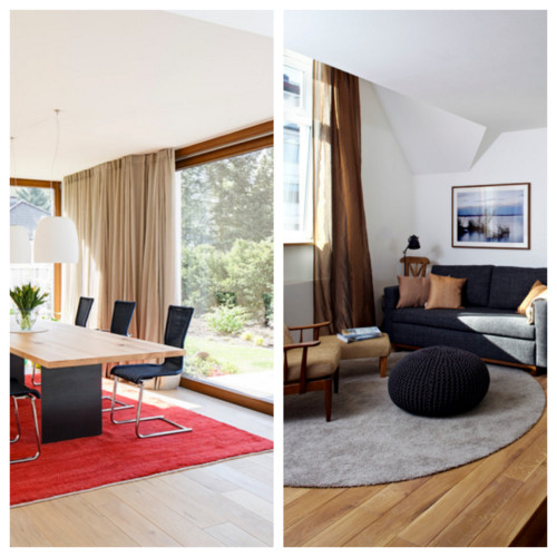 Wohnzimmerteppich – rund, eckig oder gar keinen? Design wohnzimmer teppich