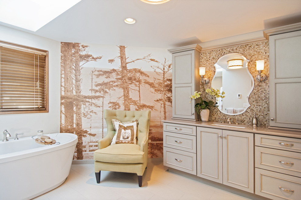 Bathroom - transitional bathroom idea in Seattle