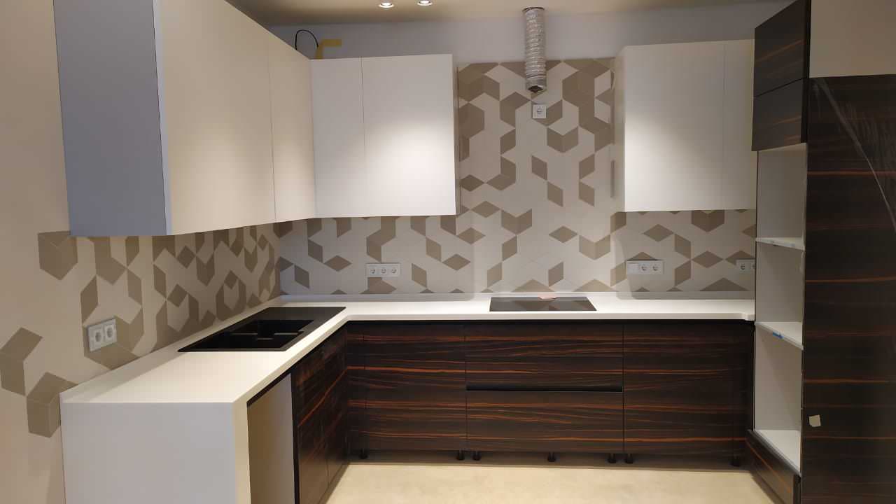 Угловые столешницы из искусственного камня