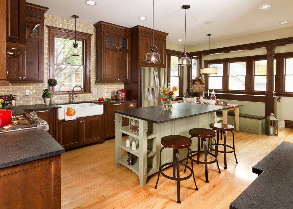 Historical St. Paul Renovation - Traditional - Kitchen - Minneapolis ...
