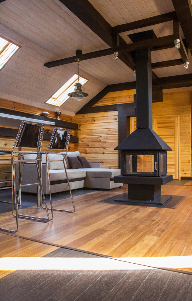 гостиная коттедж "шале на палубе"