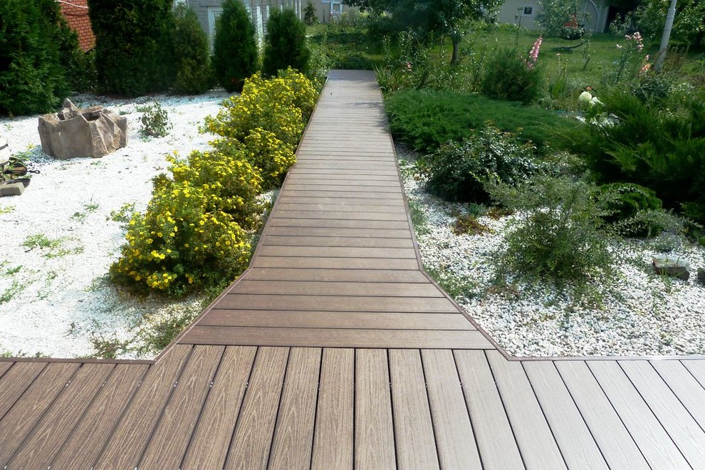 Садовые дорожки из ДПК