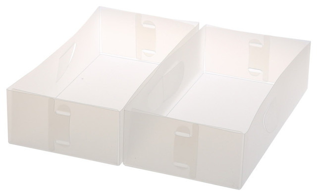 Ybm Home Closet/Dresser Drawer Divider Storage Foldable Organizer, Cube Set Of 2