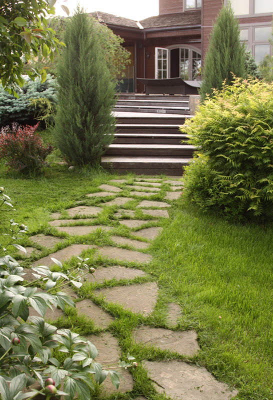 Большой сад для дружной семьи