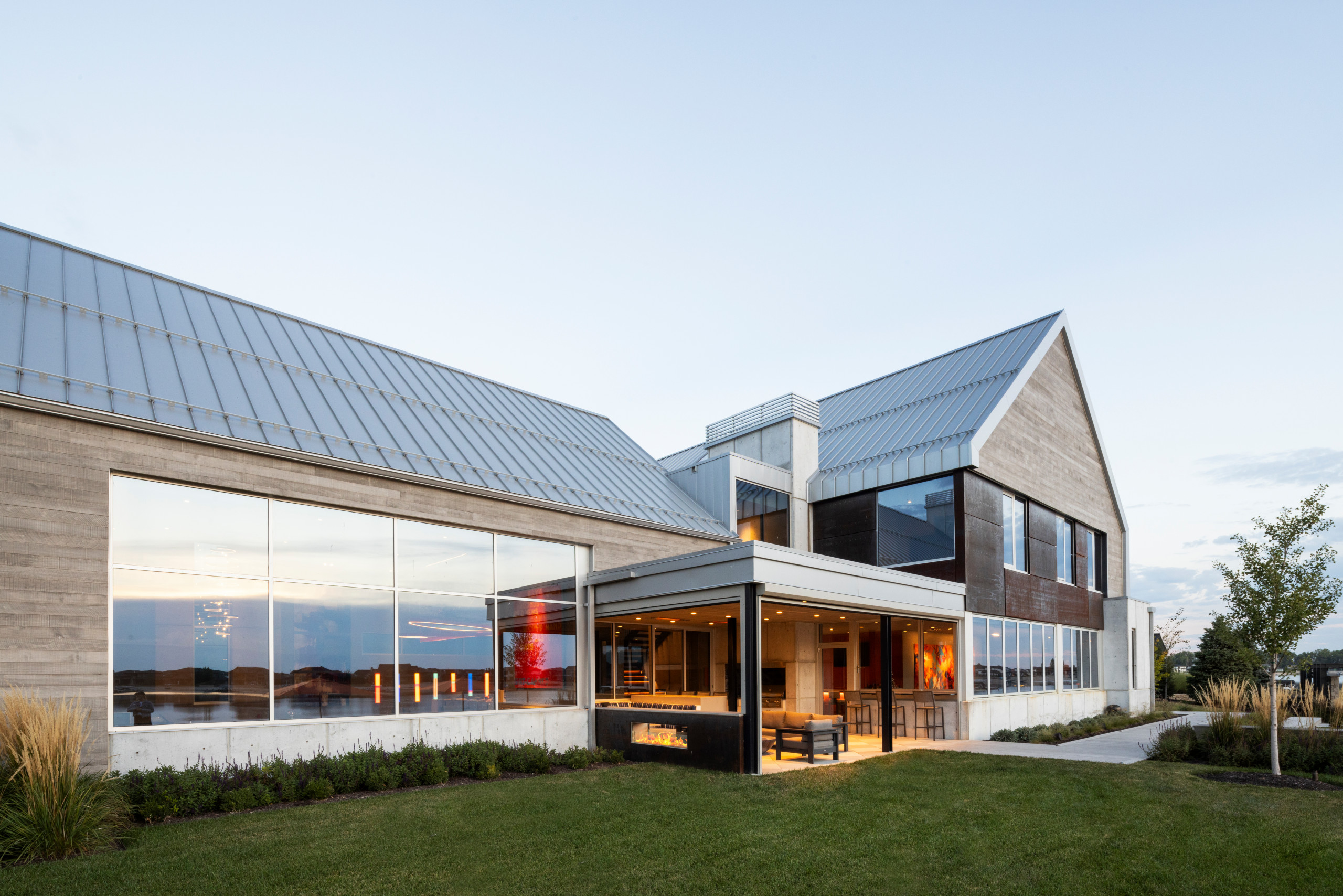 Industrial & Modern Lake Home | Custom Build