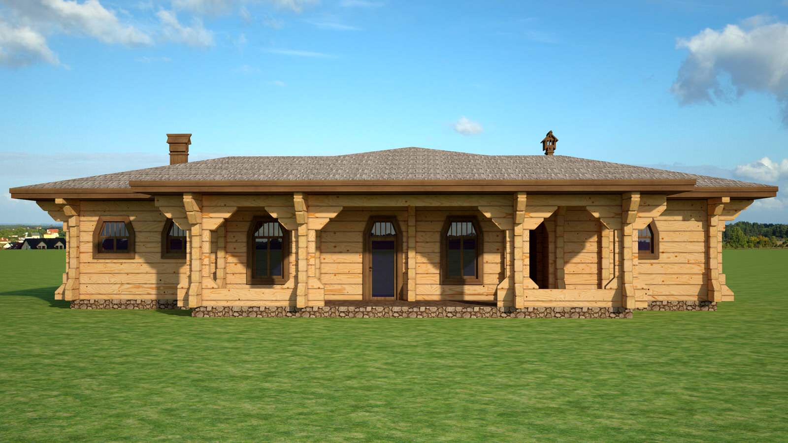 Проект бани--Каргополье