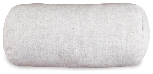 Magnolia Wales Round Bolster Pillow 18 5x8 Contemporary