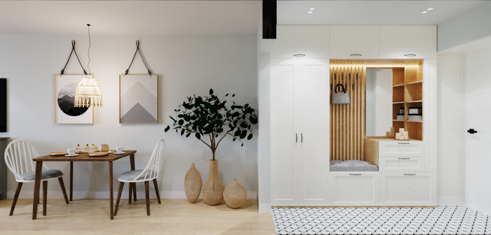 ДИЗАЙН ПРОЕКТ КВАРТИРЫ ЗАЛ-СТУДИИ г.Томск