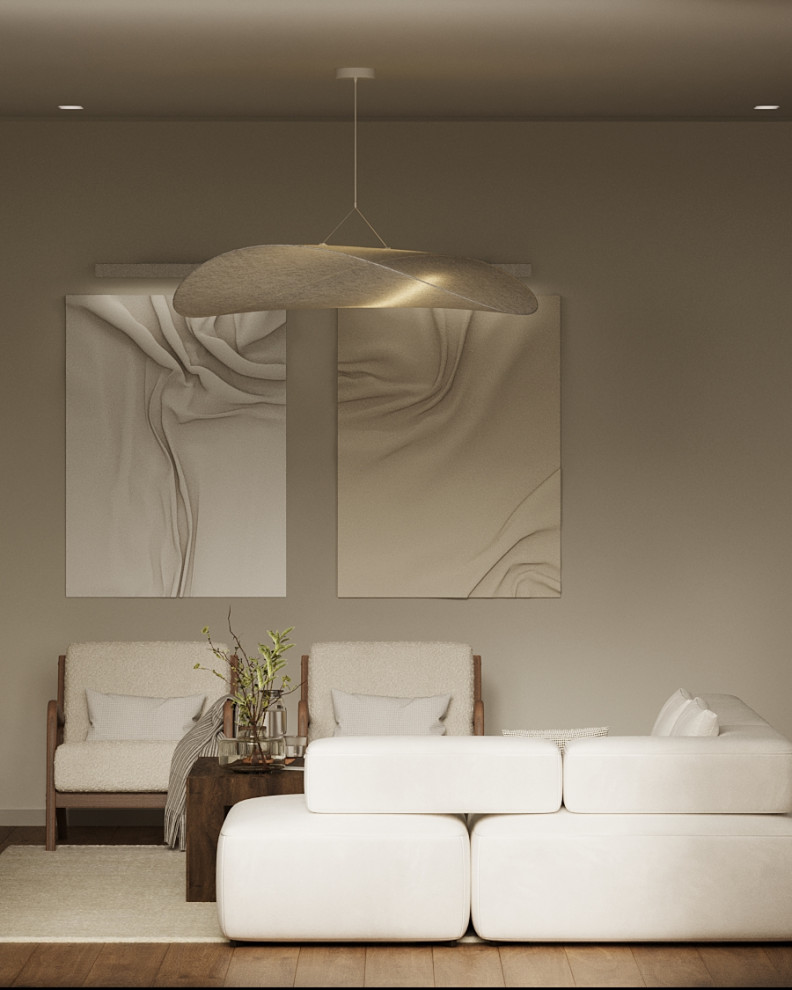 Дизайн-проект кухни-гостиной