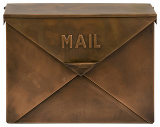 Exclusive Tauba Copper Finish Mail Box