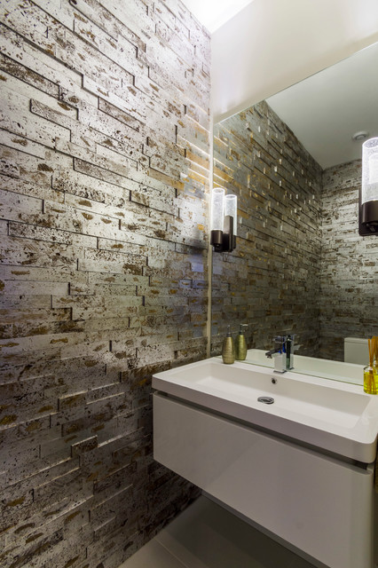 Downsizing with Style contemporary-toalett