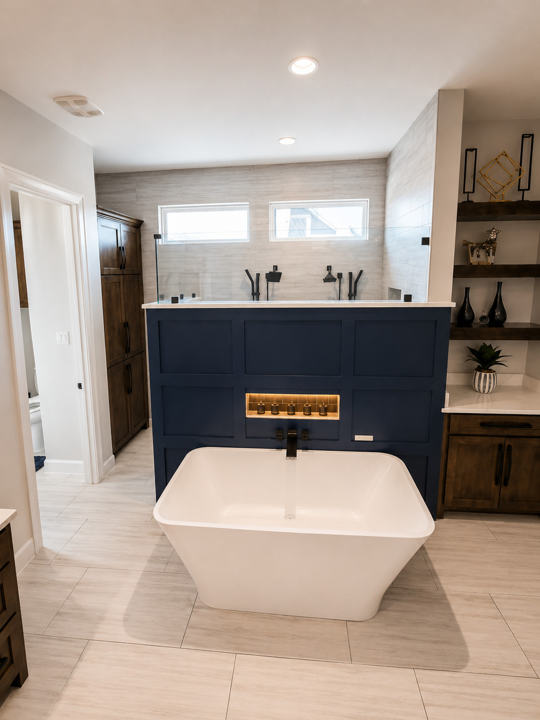 Fairview TX. Kevin's project full master bathroom remodeling