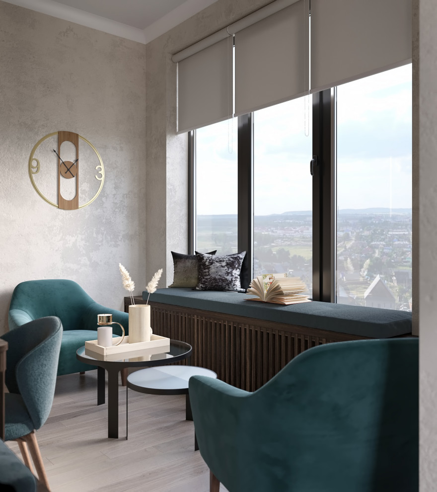 ЖК Серебряный Парк. Кухня-гостиная