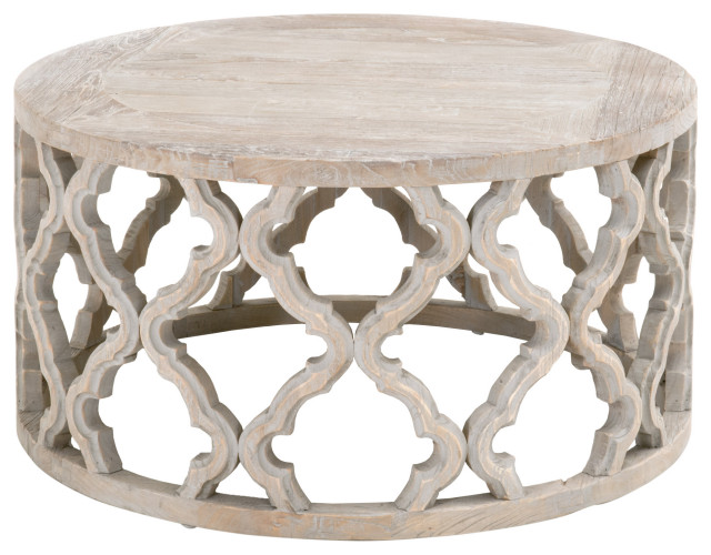 Clover Coffee Table Mediterranean Coffee Tables by HedgeApple Houzz