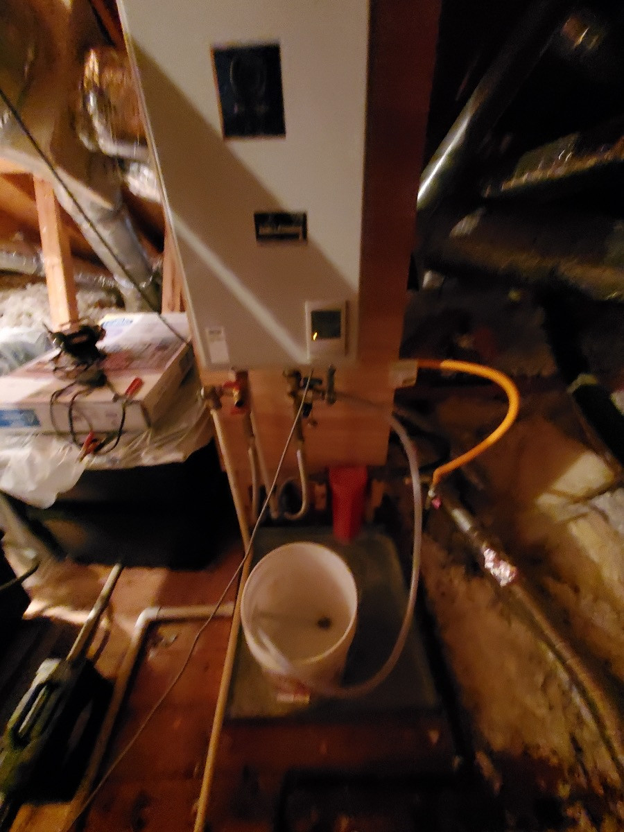 Tankless Hot water Heater Flushed Clean