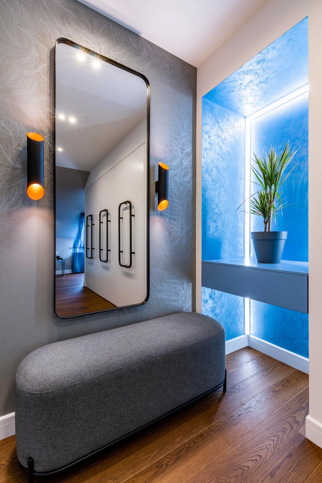 Гостевая спальня с личным санузлом.