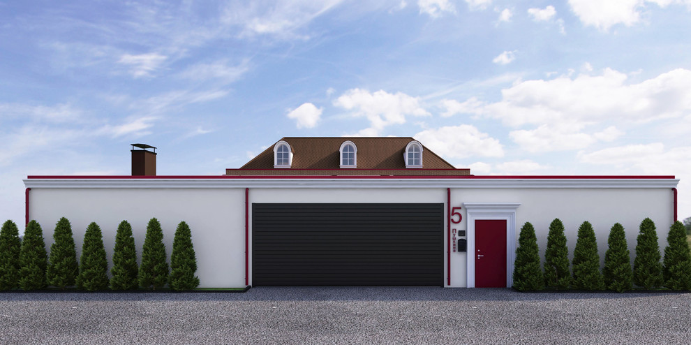 Экстерьер коттеджа