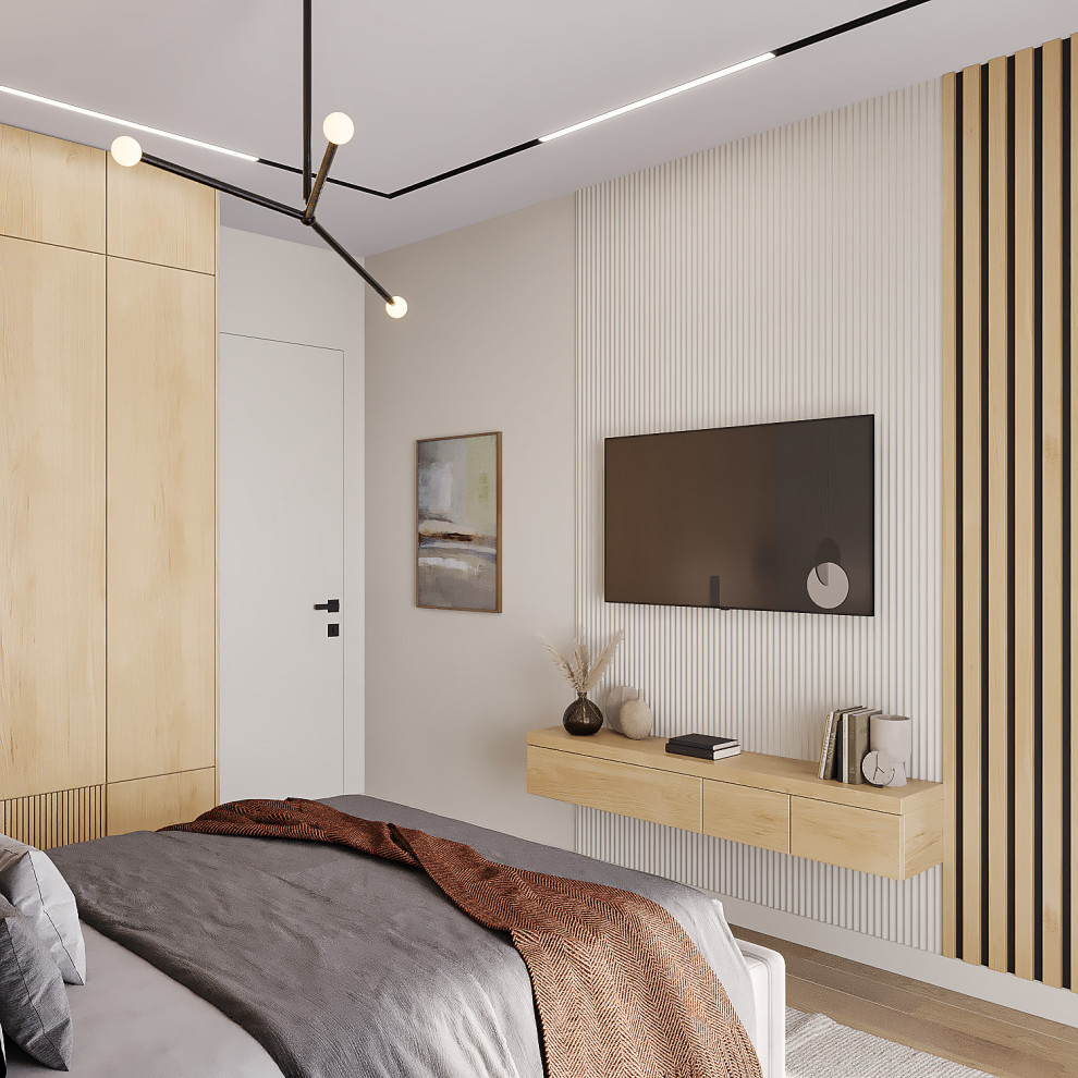 Дизайн проект квартиры площадью 80 кв.м. в г. Ростове-на-Дону /стадия-реализация