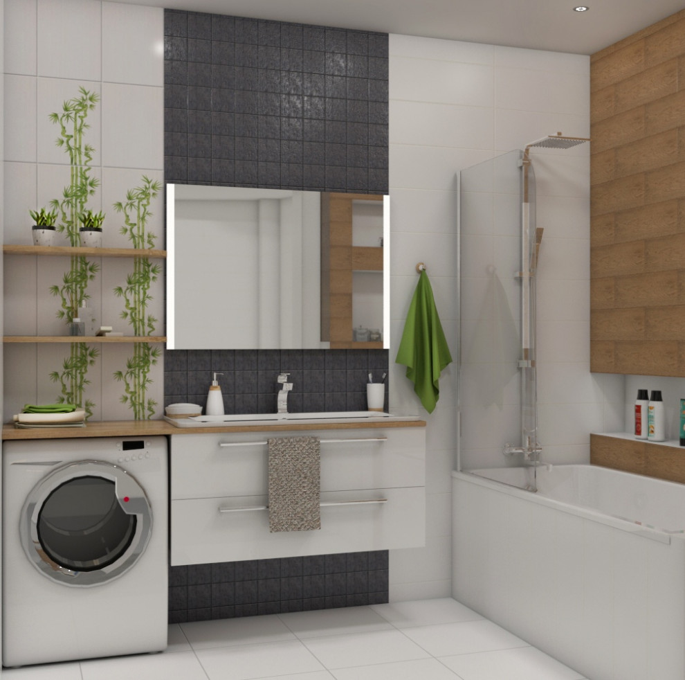 Светлая трёшка для семьи блогера-кондитера ЖК "Горизонт"